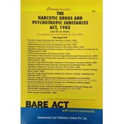 Commercial's Narcotic Drugs & Psychotropic Substances Act, 1985 (NDPS) Bare Act 2024
